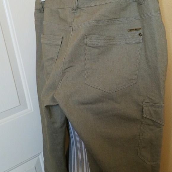 DKNY  Cargo jeans, light green, zs 8 - Picture 4 of 8